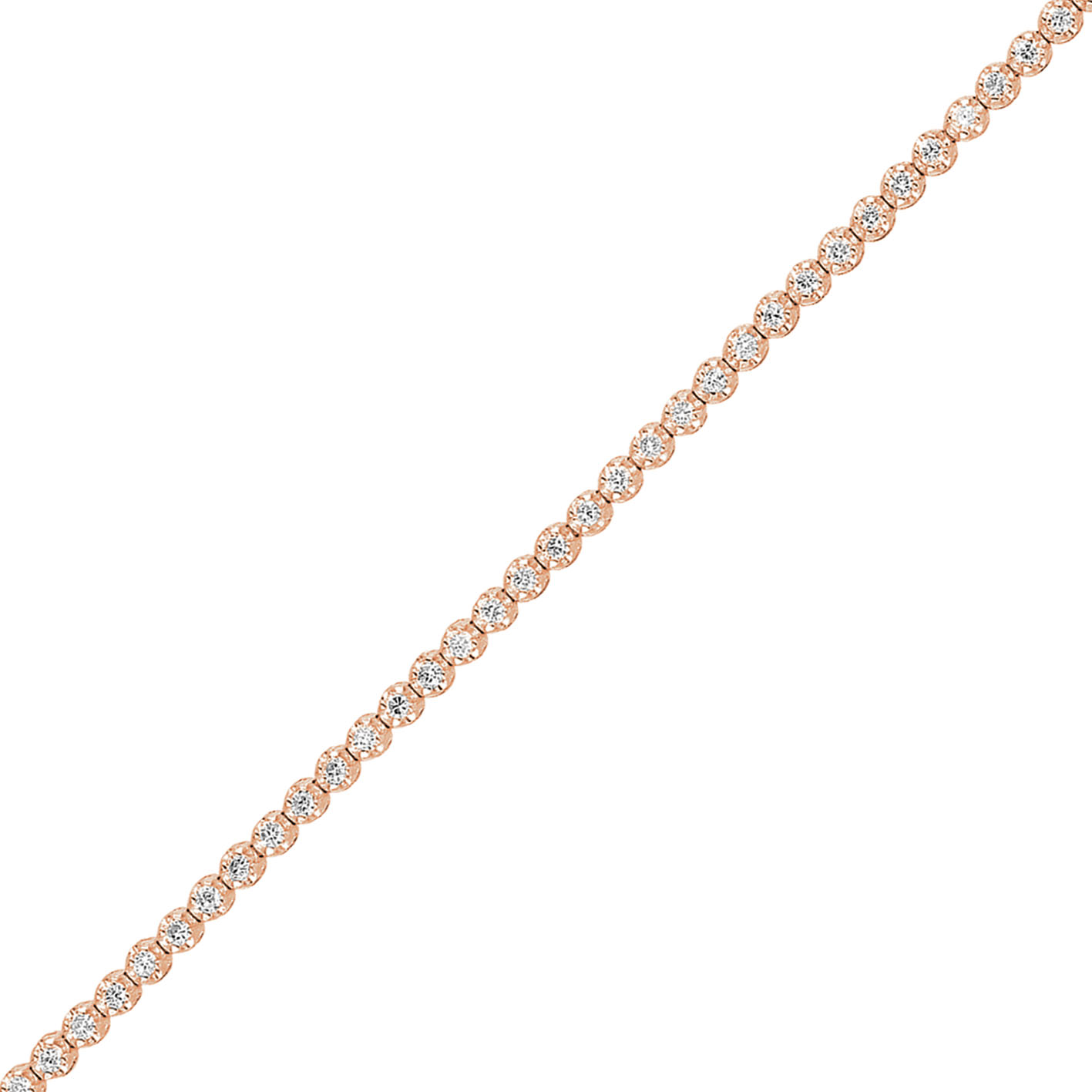 1.00 ct. Pırlanta Suyolu Bileklik (Tek Ürün Fiyatıdır.)